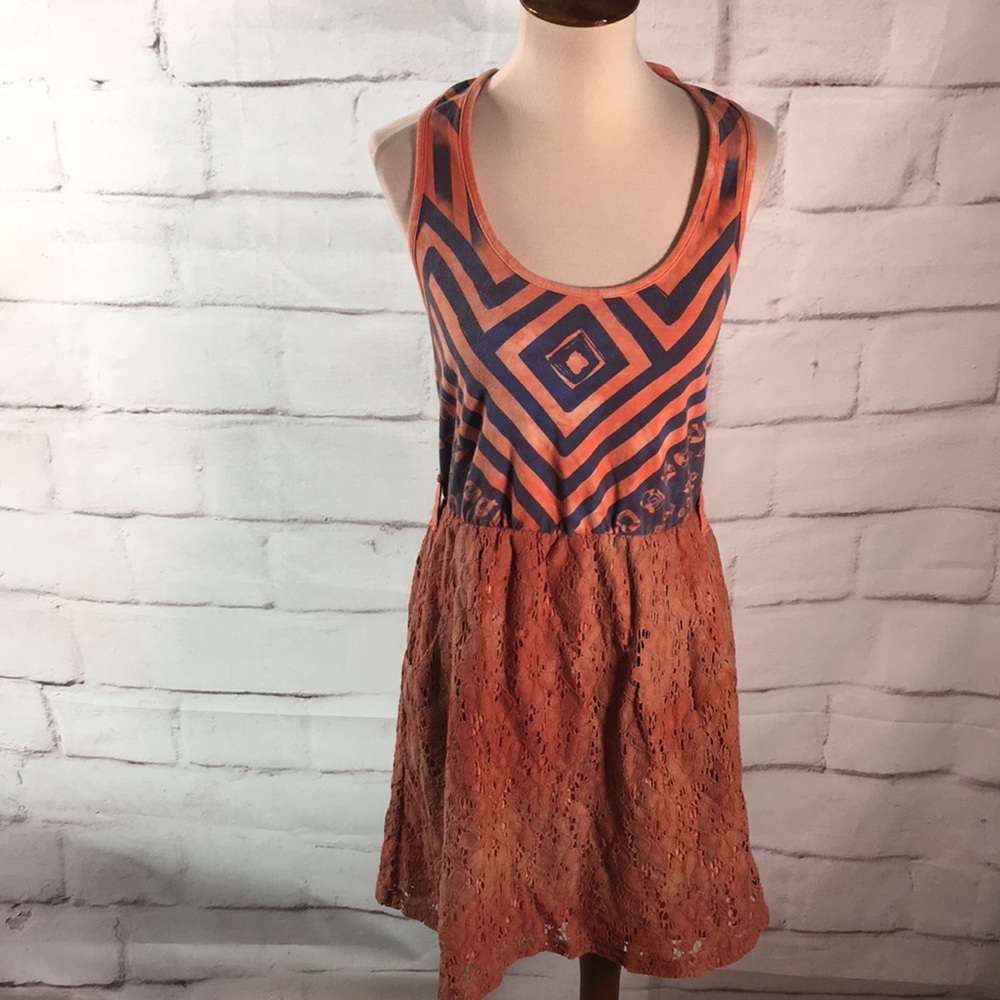 Scrapbook Geometric Lace Dress